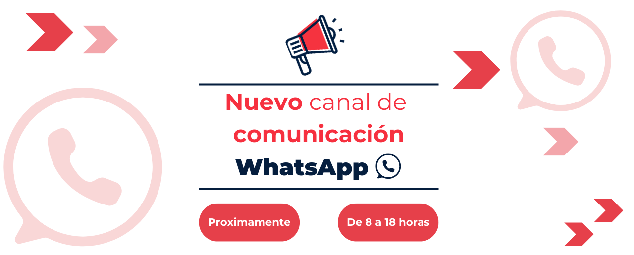 Publicidad nuevo canal de comunicación whatsapp esp